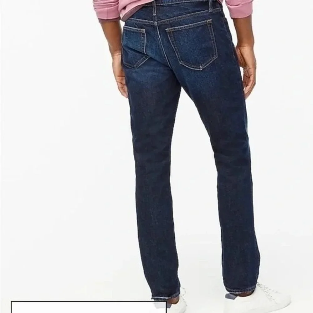 J Crew 30x32 Blue Jeans Pants Slim NWT Rigid Actual‎ 32x32 Denim Cowboy Work